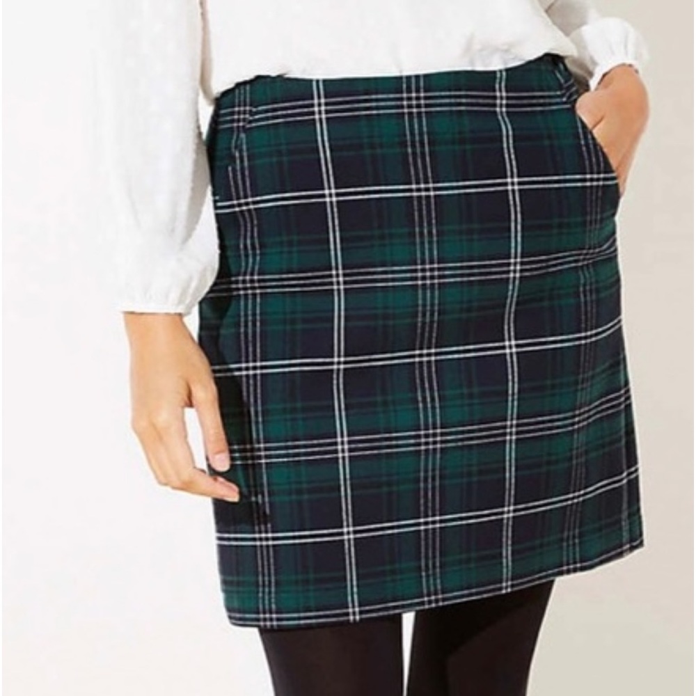 Loft plaid mini